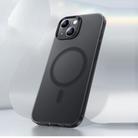 For iPhone 15 Plus Benks Light Sand Series MagSafe Magnetic Shockproof Phone Case(Black) - 1
