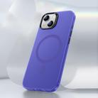 For iPhone 15 Benks Light Sand Series MagSafe Magnetic Shockproof Phone Case(Purple) - 1