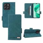 For Honor X8b Magnetic Clasp Flip Leather Phone Case(Green) - 1