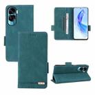 For Honor X50i / 90 Lite Magnetic Clasp Flip Leather Phone Case(Green) - 1