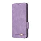 For Honor 400 Lite Global Magnetic Clasp Flip Leather Phone Case(Purple) - 2