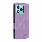 For Honor 400 Lite Global Magnetic Clasp Flip Leather Phone Case(Purple) - 3