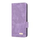 For Honor 400 Pro Global 160.8mm Magnetic Clasp Flip Leather Phone Case(Purple) - 2