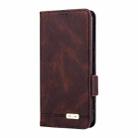 For Honor 400 Pro Global 160.8mm Magnetic Clasp Flip Leather Phone Case(Brown) - 2
