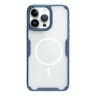 For iPhone 15 Pro NILLKIN Ultra Clear Magsafe PC + TPU Phone Case(Blue) - 1