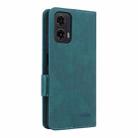 For Motorola Moto G35 5G Magnetic Clasp Leather Phone Case(Green) - 3