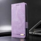 For Motorola Moto G35 5G Magnetic Clasp Leather Phone Case(Purple) - 2