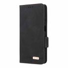 For Motorola Moto G05 / E15 Magnetic Clasp Leather Phone Case(Black) - 2