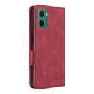 For Motorola Moto G05 / E15 Magnetic Clasp Leather Phone Case(Red) - 3