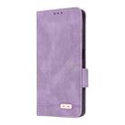 For Motorola Moto G56 / G66j / G66y 5G Magnetic Clasp Leather Phone Case(Purple) - 2