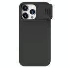 For iPhone 15 Pro Max NILLKIN CamShield MagSafe Liquid Silicone Phone Case(Black) - 1