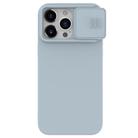 For iPhone 15 Pro Max NILLKIN CamShield Liquid Silicone Phone Case(Grey) - 1