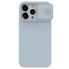 For iPhone 15 Pro NILLKIN CamShield Liquid Silicone Phone Case(Grey) - 1