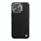 For iPhone 15 Pro Max NILLKIN Prop Goggle Holder Nylon Phone Case(Black) - 1