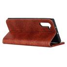 For OnePlus Nord Magnetic Retro Crazy Horse Texture Horizontal Flip Leather Case with Holder & Card Slots & Wallet(Brown) - 5