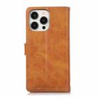 For iPhone 16 Pro Wristband Card Slot Leather Phone Case(Brown) - 3