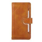 For iPhone 16 Plus Wristband Card Slot Leather Phone Case(Brown) - 2