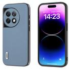 For OnePlus Ace 2 Pro ABEEL Haze Texture PU Phone Case(Twilight Blue) - 1