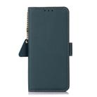 For Huawei Mate 60 Side-Magnetic TJ Genuine Leather RFID Phone Case(Green) - 2