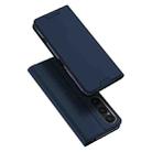 For Sony Xperia 1 VI DUX DUCIS Skin Pro Series Flip Leather Phone Case(Blue) - 1