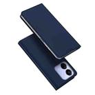 For Xiaomi Poco C65 / Redmi 13C / Poco M6 DUX DUCIS Skin Pro Series Flip Leather Phone Case(Blue) - 1