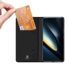 For Xiaomi Poco F6 Pro 5G DUX DUCIS Skin Pro Series Flip Leather Phone Case(Black) - 3