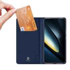 For Xiaomi Redmi K70 / K70 Pro DUX DUCIS Skin Pro Series Flip Leather Phone Case(Blue) - 3