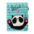 For iPad Pro 11 (2020) Colored Drawing Pattern Horizontal Flip PU Leather Tablet Case with Holder & Card Slot & Sleep / Wake-up Function(Love Panda) - 1