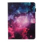 For iPad Pro 11 (2020) Colored Drawing Pattern Horizontal Flip PU Leather Tablet Case with Holder & Card Slot & Sleep / Wake-up Function(Starry Sky) - 1