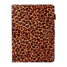 For iPad Pro 11 (2020) Colored Drawing Pattern Horizontal Flip PU Leather Tablet Case with Holder & Card Slot & Sleep / Wake-up Function(Yellow Leopard) - 1