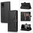 For Samsung Galaxy S20 Ultra Wristband Card Slot Leather Phone Case(Black) - 1