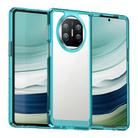 For Huawei Mate X3 Colorful Series Acrylic + TPU Phone Case(Transparent Blue) - 1