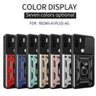 For Xiaomi Redmi A1+ Sliding Camera Cover Design TPU Hybrid PC Phone Case(Mint Green) - 2