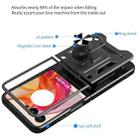 For Motorola Razr 50 Ultra Armor Ring Holder TPU Hybrid PC Phone Case(Black) - 3