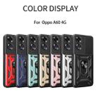For OPPO A60 4G Sliding Camera Cover Design TPU Hybrid PC Phone Case(Black) - 2