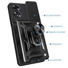 For OPPO A60 4G Sliding Camera Cover Design TPU Hybrid PC Phone Case(Black) - 3