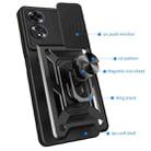 For OPPO A60 4G Sliding Camera Cover Design TPU Hybrid PC Phone Case(Blue) - 3