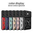 For OPPO A3x 5G India / A3x 4G Sliding Camera Cover Design TPU Hybrid PC Phone Case(Gold) - 2