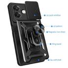For OPPO A3x 5G India / A3x 4G Sliding Camera Cover Design TPU Hybrid PC Phone Case(Gold) - 3