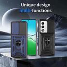 For OPPO A5 5G Global Sliding Camera Cover Design TPU+PC Phone Case(Black) - 2