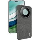 For Huawei Mate 60 Pro / 60 Pro+ imak Ruiyi Series Cloth Texture PU + PC Phone Case(Dark Grey) - 1