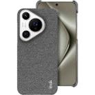 For Huawei Pura 70 Pro / 70 Pro+ imak Ruiyi Series Cloth Texture PU + PC Phone Case(Dark Grey) - 1