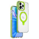 For iPhone 15 Pro WIWU JKK-015 3 in 1 MagSafe Phone Case(Green) - 1