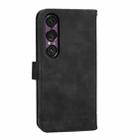 For Sony Xperia 1 VII Dierfeng Dream Line TPU + PU Leather Phone Case(Black) - 3