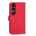 For Sony Xperia 1 VII Dierfeng Dream Line TPU + PU Leather Phone Case(Red) - 3