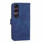 For Sony Xperia 1 VII Dierfeng Dream Line TPU + PU Leather Phone Case(Blue) - 3