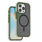For iPhone 15 Pro WIWU ZKK-012 Airbag Skin Feel MagSafe Phone Case(Green) - 1