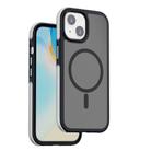 For iPhone 15 Plus WIWU ZKK-012 Airbag Skin Feel MagSafe Phone Case(Black) - 1