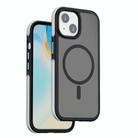 For iPhone 15 WIWU ZKK-012 Airbag Skin Feel MagSafe Phone Case(Black) - 1