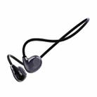 Hileo Hi72 Wireless Bluetooth Hanging Neck Earphone(Black) - 1